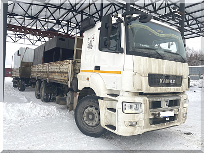 Отгрузка опильного котла КВм-2,5